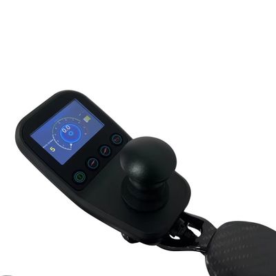 Cadeira de rodas elétrica dobrável com distância de condução de 10 km e tamanho do assento W460mm*D390mm