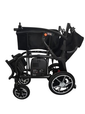 Cadeira de rodas elétrica com motor DC24V150W*2 e tamanho dobrável 730mm*310mm*710mm