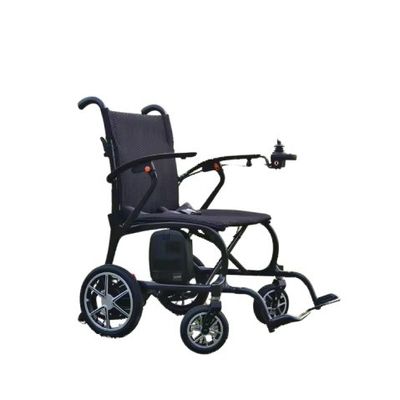 Ultra Light 11,5 kg cadeira de rodas elétrica com rodas de liga de magnésio e design dobrável