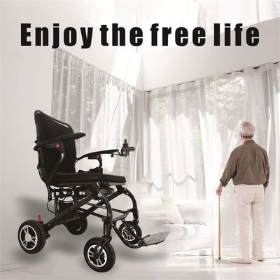 Full Carbon Fiber Frame Electric Wheelchair T700 Pesando 17 kg para pessoas com deficiência