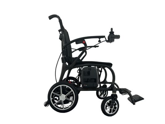 910mm*610mm*875mm Mini Full Carbon Fiber Electric Wheelchair 11,5kg 330lbs Carga